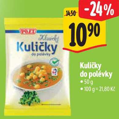 Kuličky do polévky, 50 g