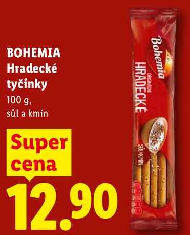 BOHEMIA Hradecké tyčinky, 100 g