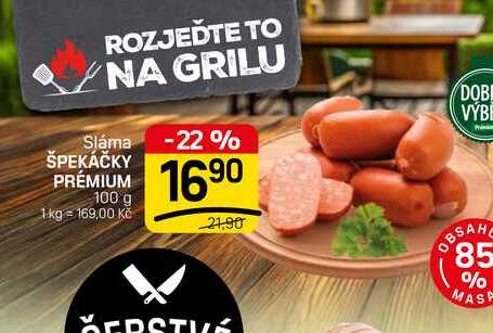 ŠPEKÁČKY PRÉMIUM 100 g