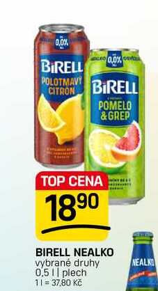 BIRELL NEALKO vybrané druhy 0,5 || plech