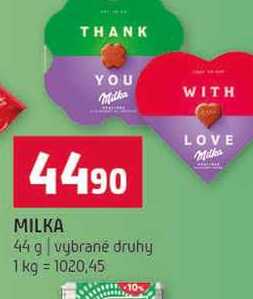 MILKA 44 g vybrané druhy