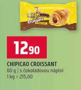 CHIPICAO CROISSANT 60 g s čokoládovou náplní