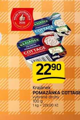 POMAZÁNKA COTTAGE vybrané druhy 100 g