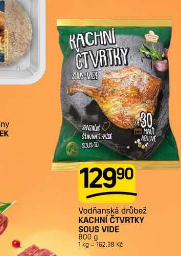 KACHNÍ ČTVRTKY SOUS VIDE 800 g