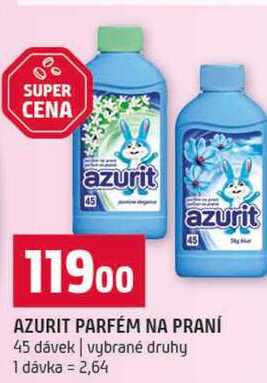 AZURIT PARFÉM NA PRANÍ 45 dávek vybrané druhy