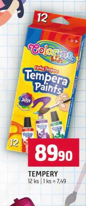 TEMPERY 12 ks