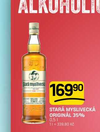 STARÁ MYSLIVECKÁ ORIGINÁL 35% 0,5l