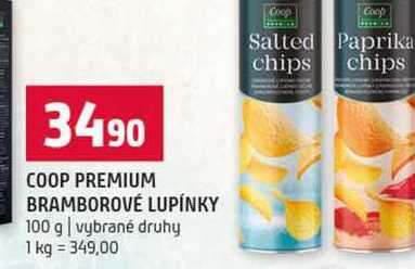 COOP PREMIUM BRAMBOROVÉ LUPÍNKY 100 g vybrané druhy
