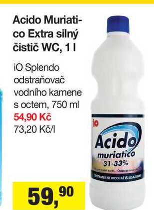 Acido Muriatico Extra silný čistič WC, 1 l