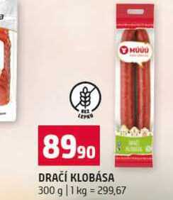 DRAČÍ KLOBÁSA 300 g