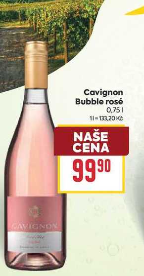 Cavignon Bubble rosé 0,75l