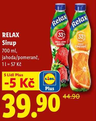 RELAX Sirup, 700 ml