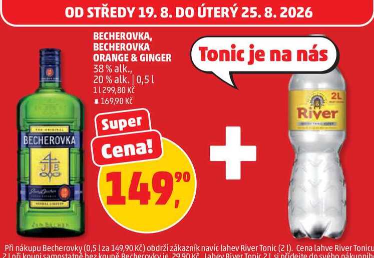  Becherovka 0,5l v akci