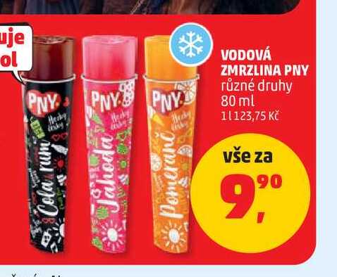 Vodová zmrzlina pny 80ml