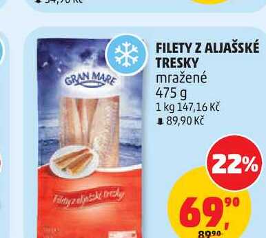 FILETY Z ALJAŠSKÉ TRESKY 475g