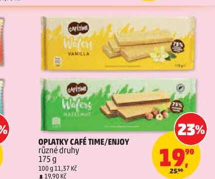 OPLATKY CAFÉ TIME/ENJOY 175g
