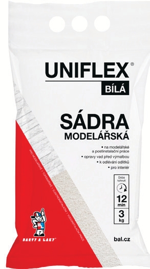 UNIFLEX sádra 3 kg,