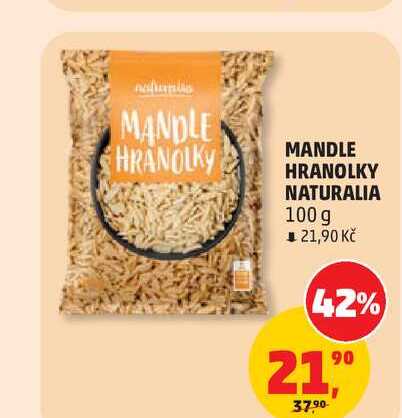 MANDLE HRANOLKY NATURALIA 100g