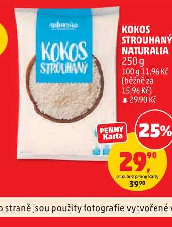KOKOS STROUHANÝ NATURALIA 250g