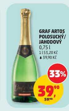 GRAF ARTOS POLOSUCHÝ/ JAHODOVÝ 0,75l