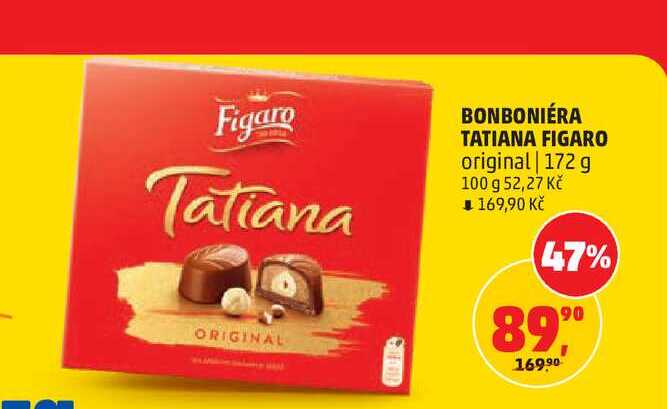 BONBONIÉRA TATIANA FIGARO original | 172 g