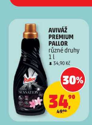 AVIVÁŽ PREMIUM PALLOR různé druhy 1L