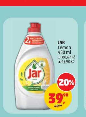JAR Lemon 450 ml