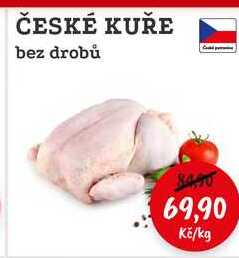 ČESKÉ KUŘE bez drobů 1kg