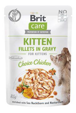 Brit Care Cat Fillets In Gravy Kitten Choice chicken 85 g