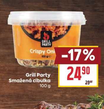 Grill Party Smažená cibulka 100 g