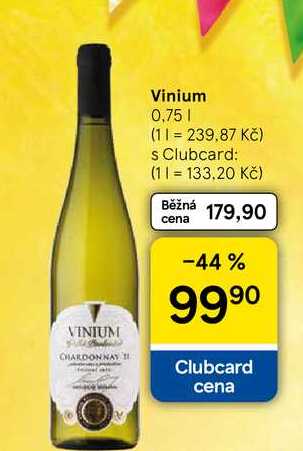 Vinium, 0,75 l