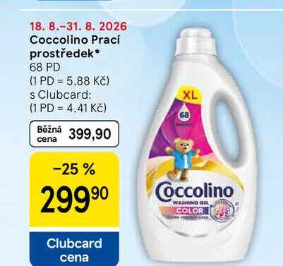 Coccolino Prací prostředek, 68 PD