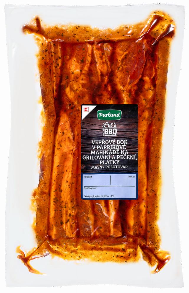 Marinovaný vepřový bok paprika