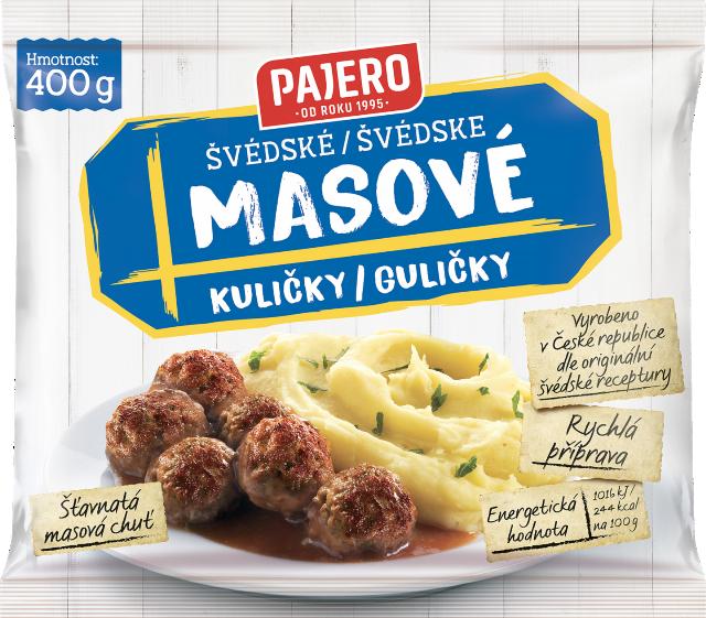 Pajero Švédské masové kuličky