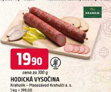 HODICKÁ VYSOČINA 100g
