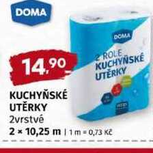 DOMA ROLE KUCHYNSKÉ UTĚRKY 2x 10,25 m 