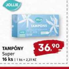 JOLLIE TAMPONS TAMPÓNY Super 16 ks