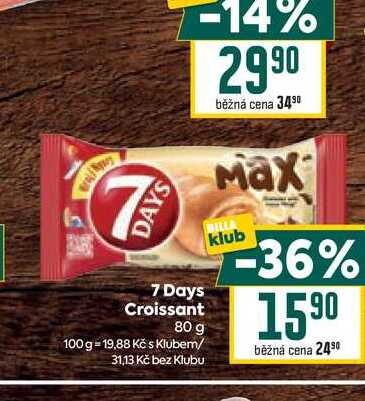 7 Days Croissant 80 g