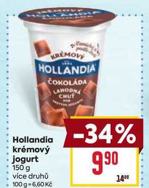 Hollandia krémový jogurt 150 g