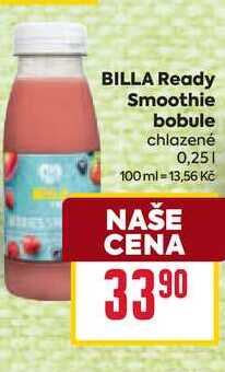 BILLA Ready Smoothie bobule chlazené 0,25l