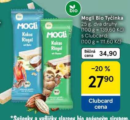 Mogli Bio Tyčinka, 25 g