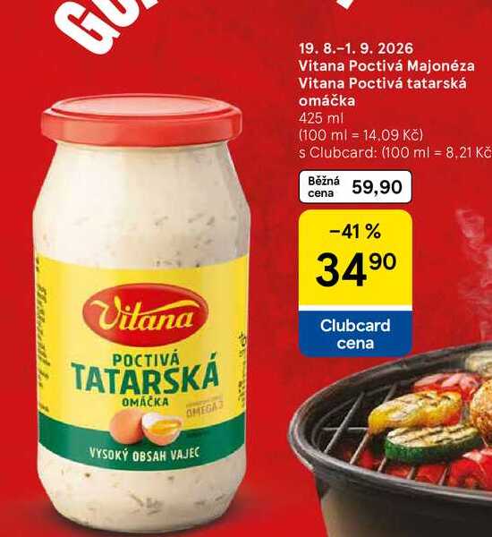 Vitana Poctivá Majonéza, 425 ml