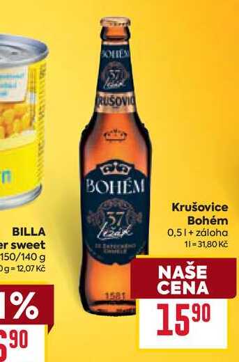 Krušovice Bohém 0,5l