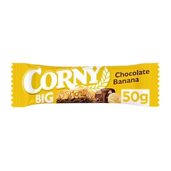 Corny BIG cereální tyčinka banán v mléčné čokoládě