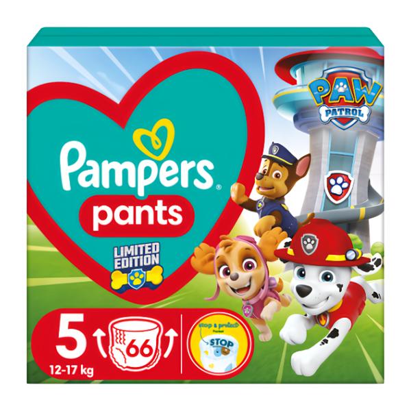 Pampers Pants Plenkové kalhotky Tlapková patrola vel. 5 (12-17kg)