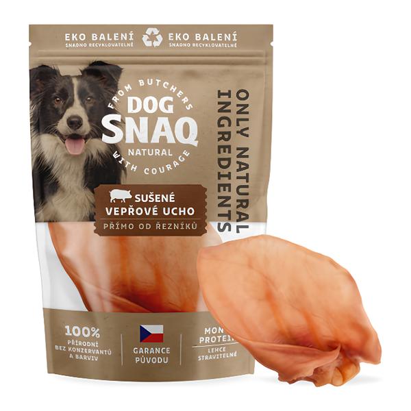 Dog Snaq Natural Vepřové ucho, sušené