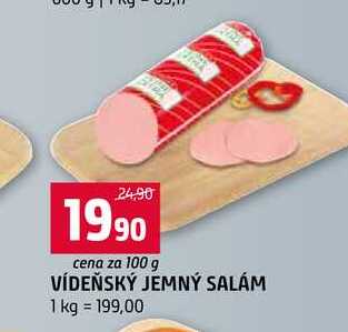 VÍDEŇSKÝ JEMNÝ SALÁM 100g