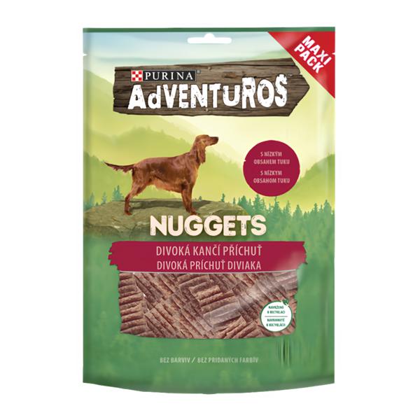 Adventuros Nuggets pamlsky pro psy, kančí