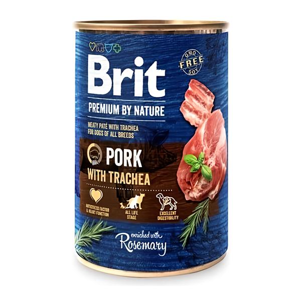 Brit Premium by Nature Pork with Trachea pro psy