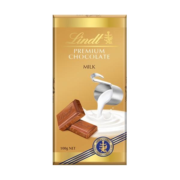 Lindt Čokoláda Gold Tablet Premium Mléčná